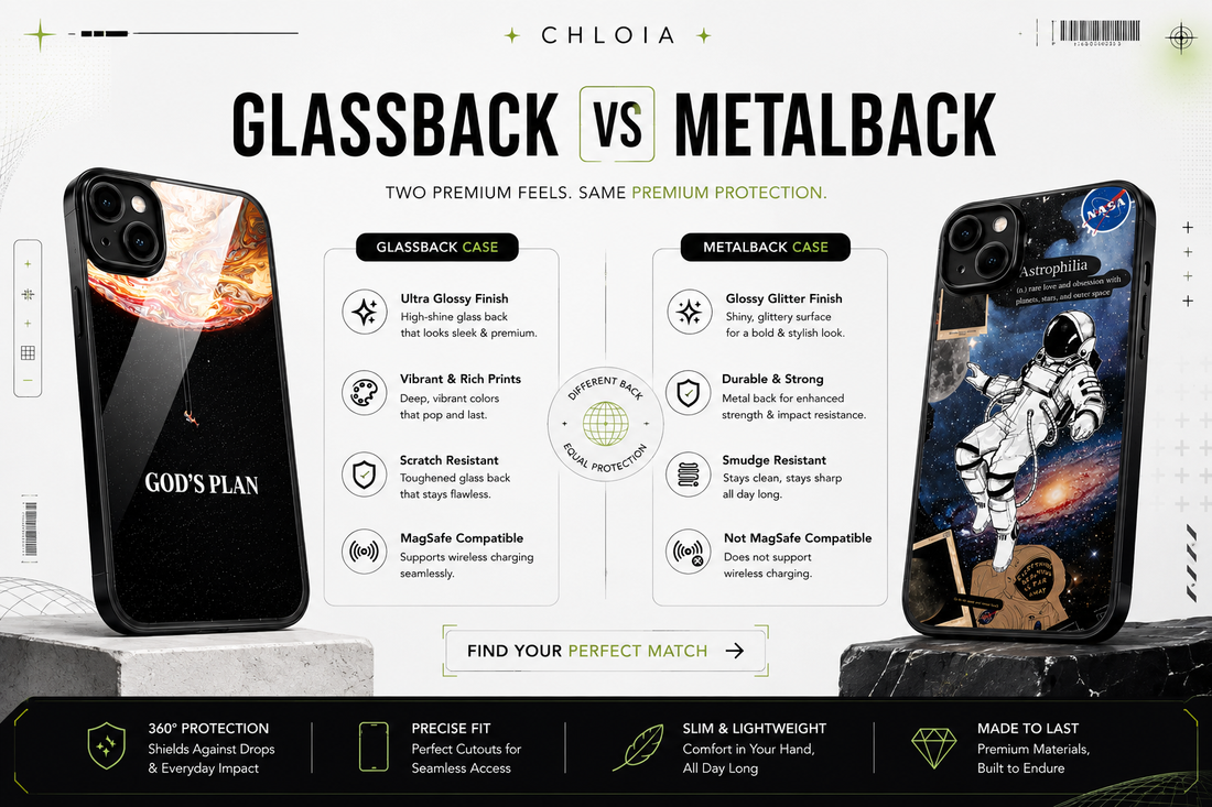Glass vs. Metal Phone Cases — Your Questions Answered