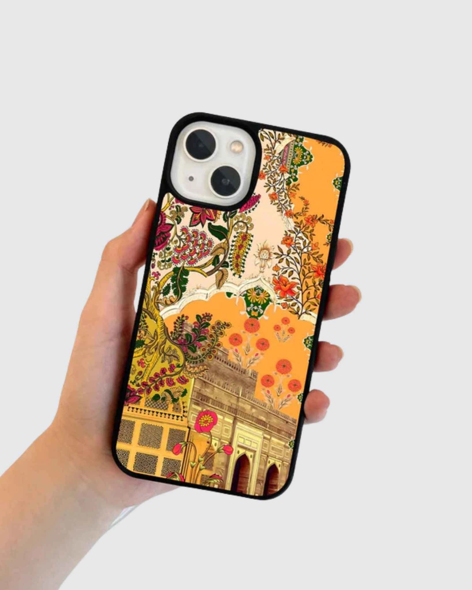 Jaipur beats yellow phone case