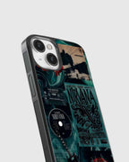 Niravana green hue phone case