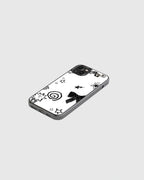 Minimalistic coquette abstract phone case
