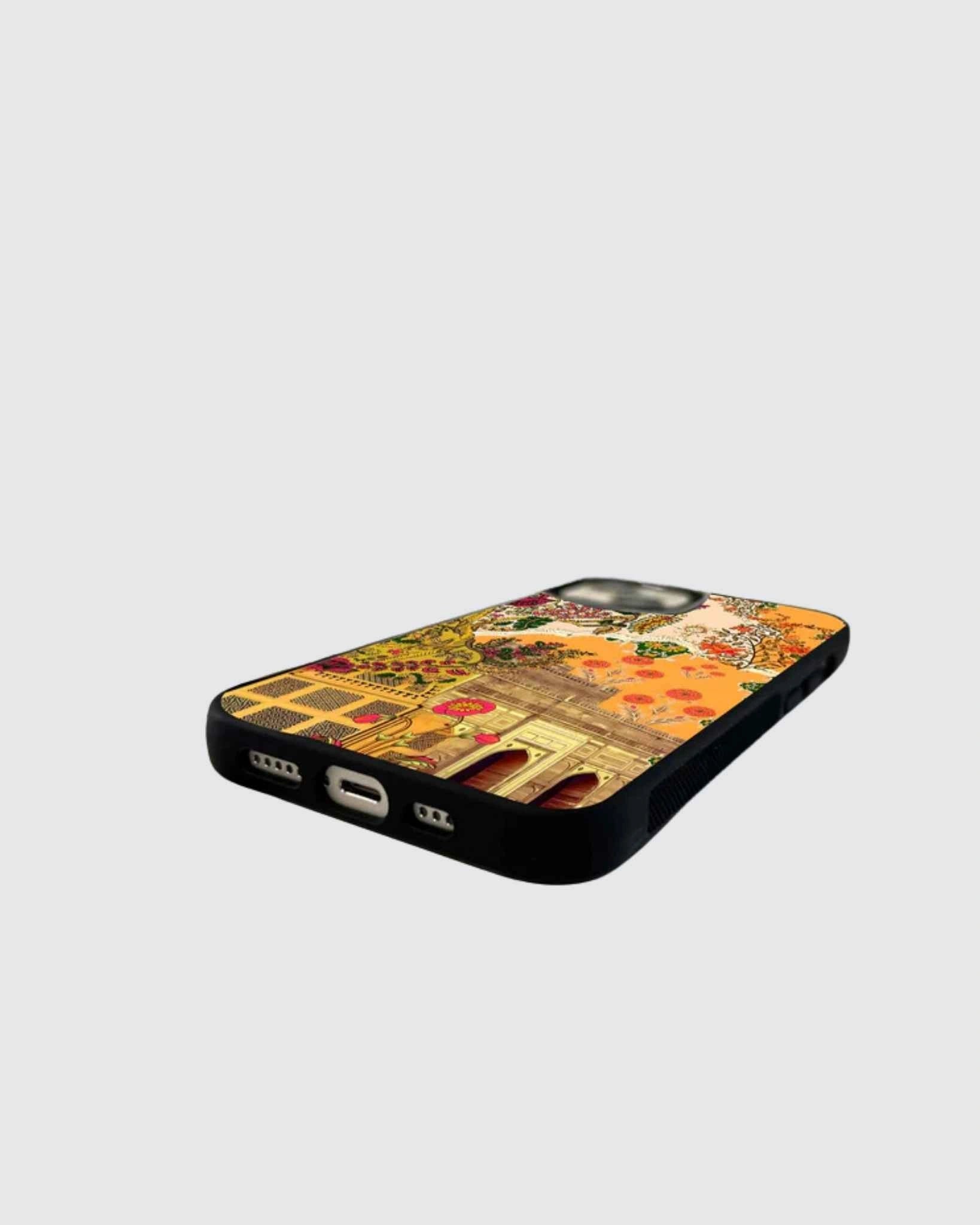 Jaipur beats yellow phone case