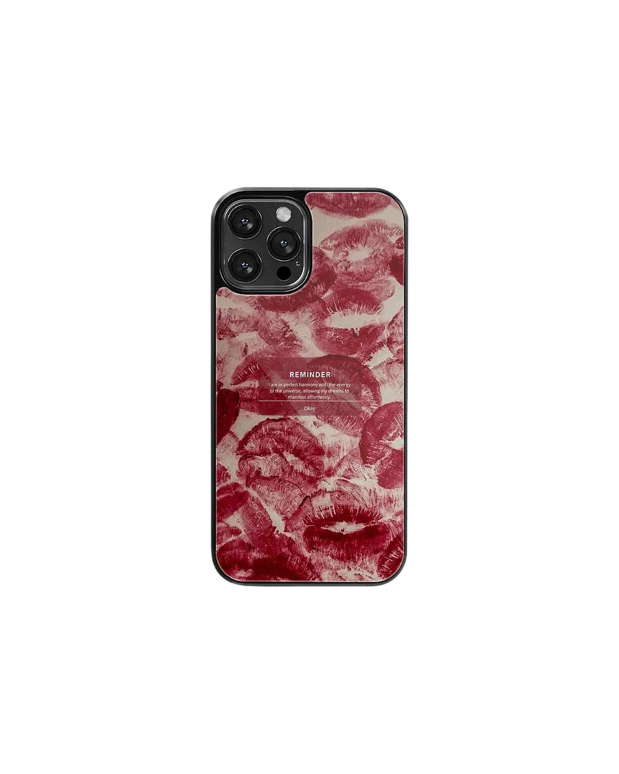 Kisses reminder phone case