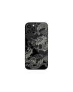 Dragons black phone case