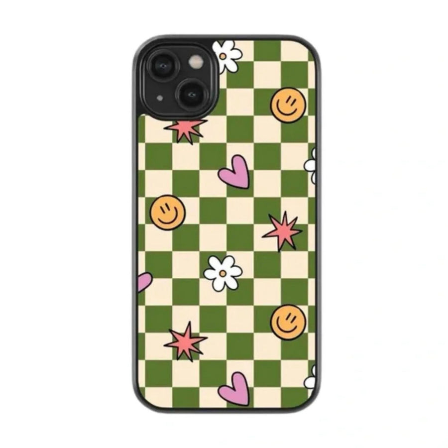Green Floral Pattern Phone Case