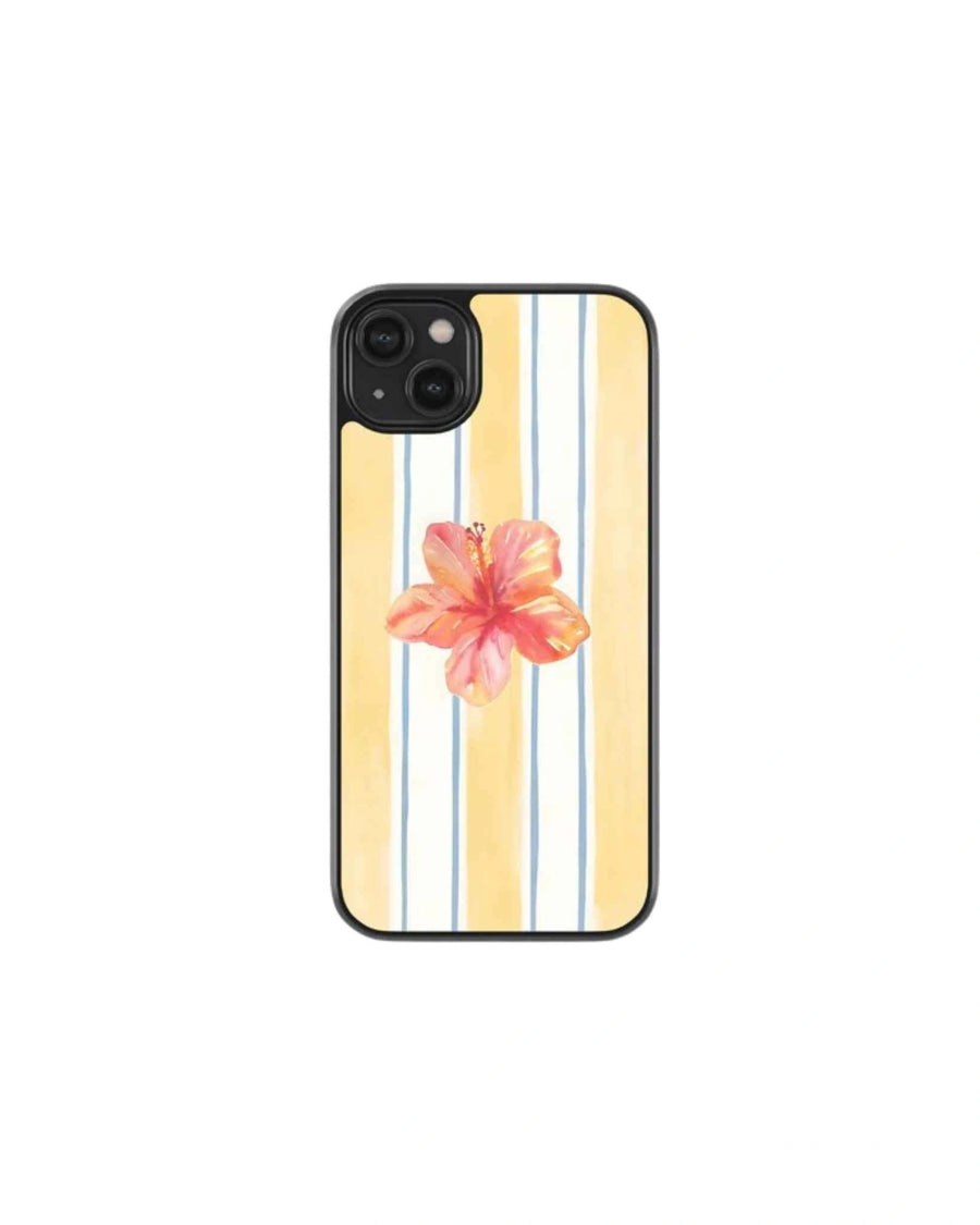 Sunstripe Hibiscus Phone Case