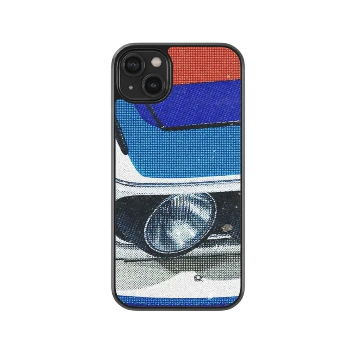 Blue Red Retro Car Phone Case