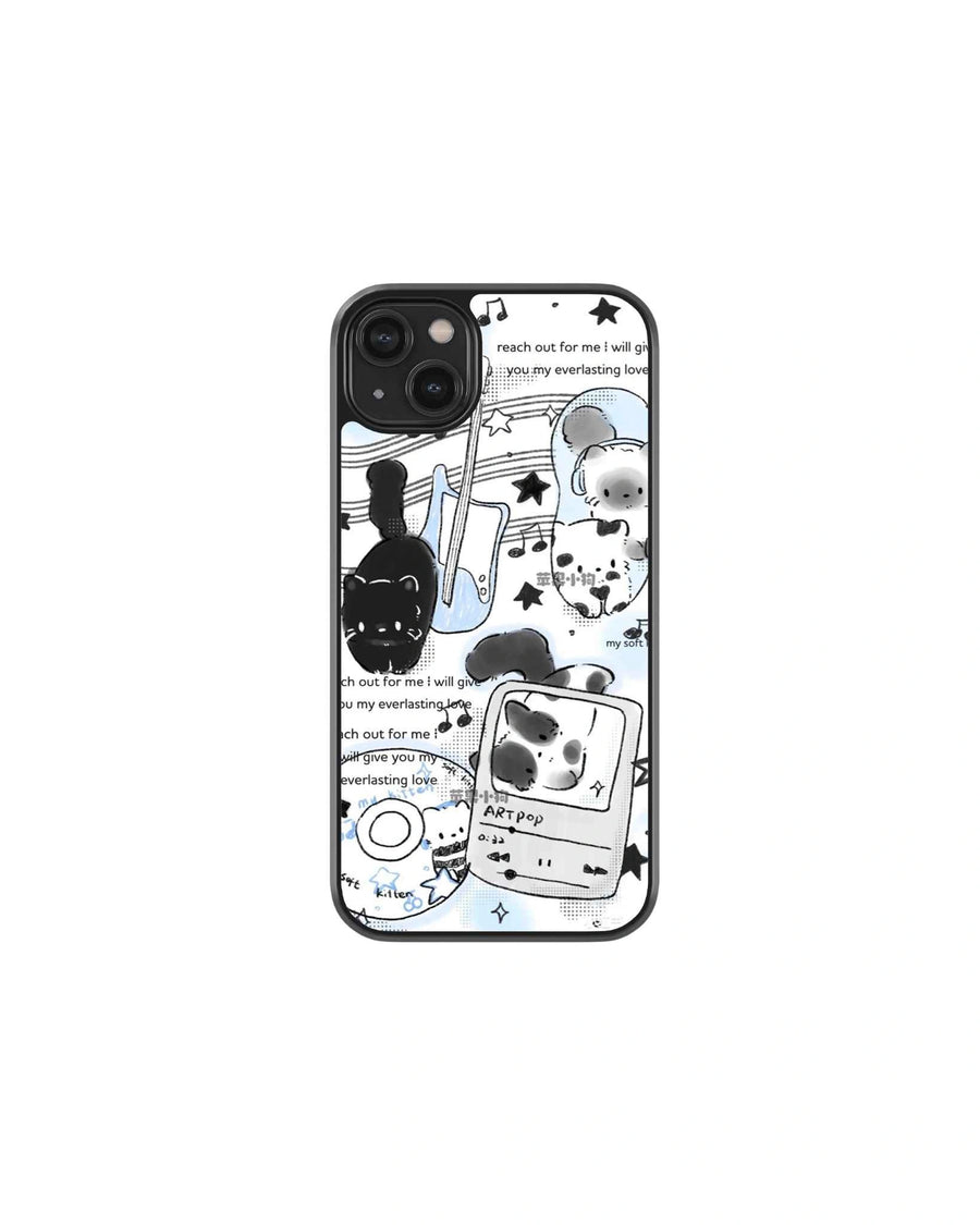 Cute cats pop phone case