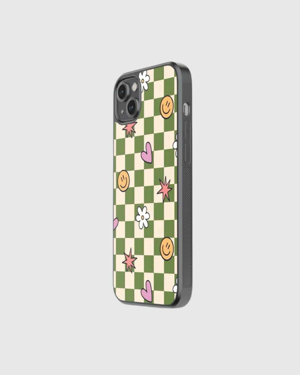 Green Floral Pattern Phone Case