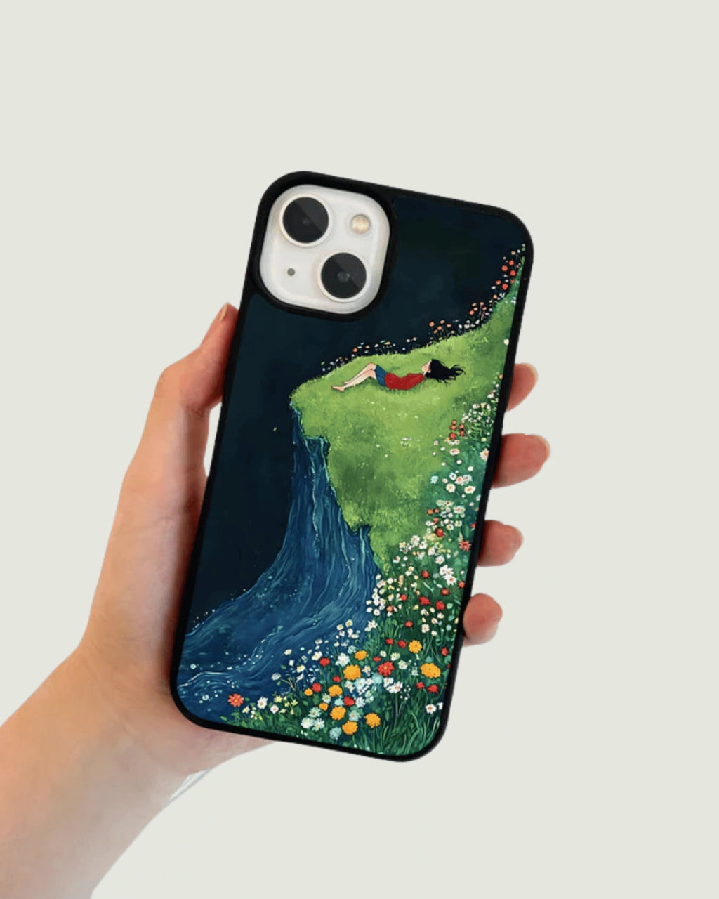 Flower relaxation phone case