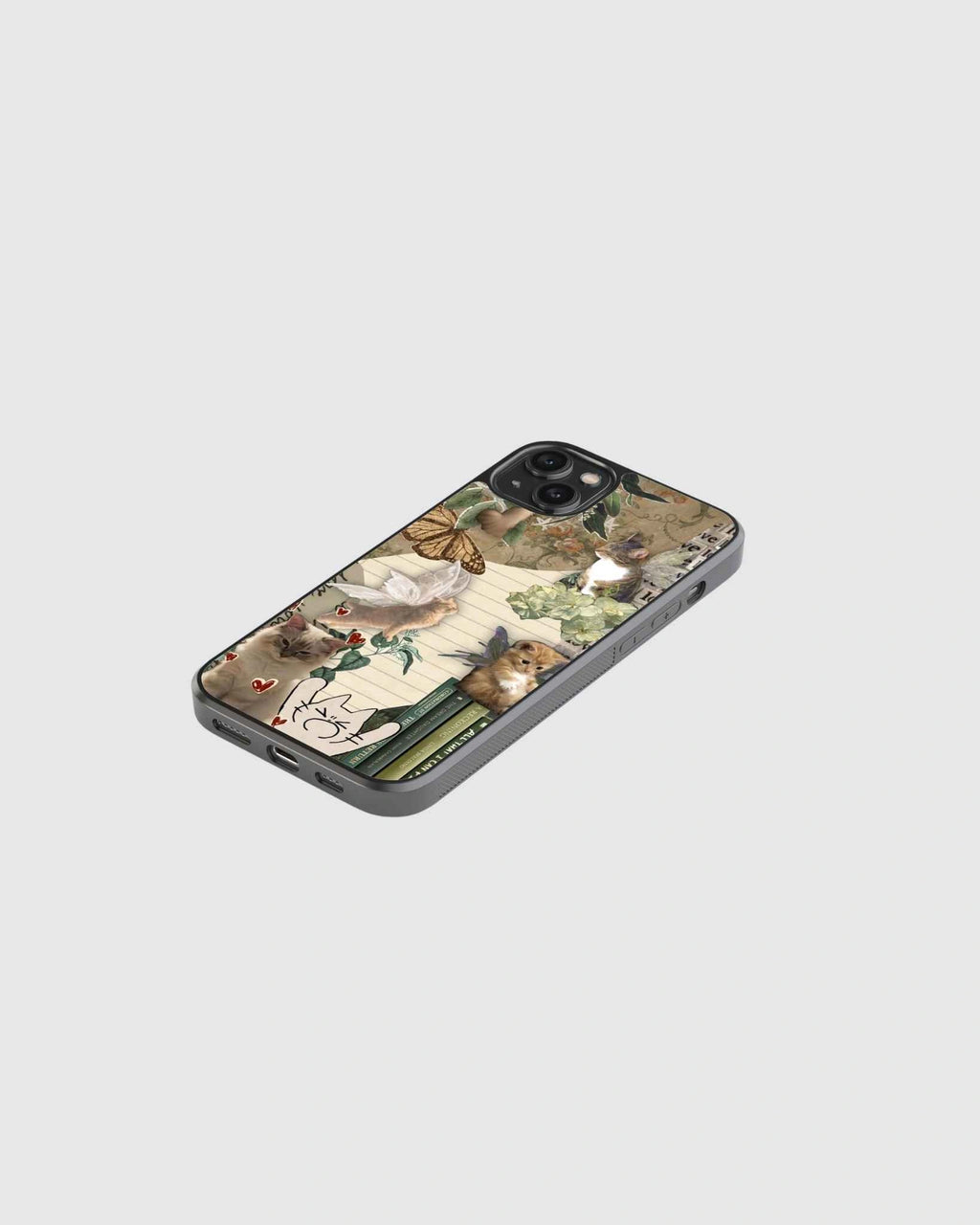 Kitty cat vintage phone case