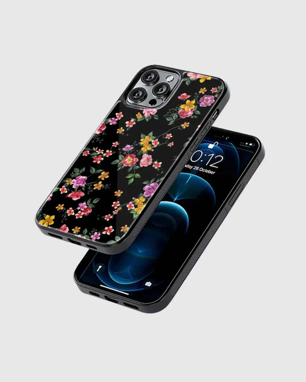 Black Rose Garden Phone Case