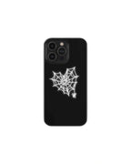 Spider heart glow phone case