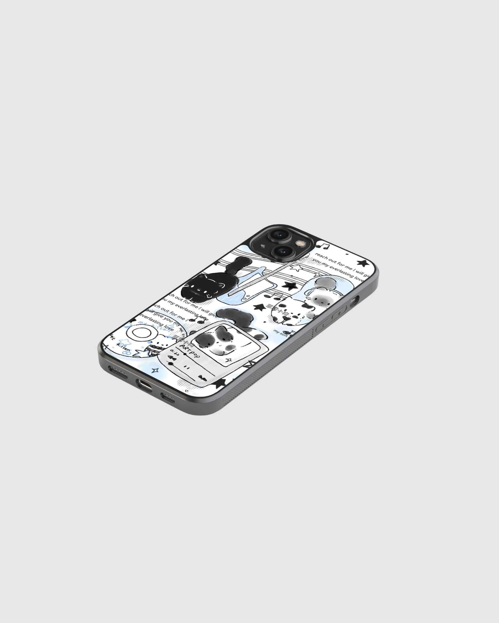 Cute cats pop phone case