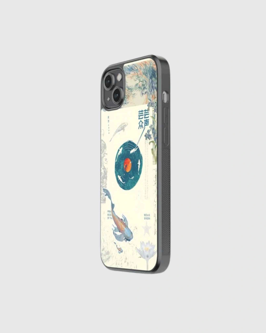 Koi fish abstract phone case