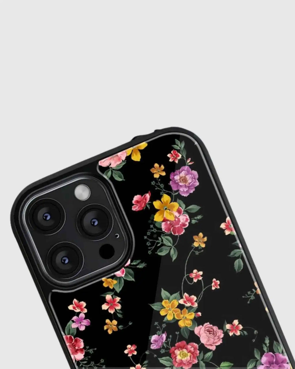 Black Rose Garden Phone Case
