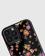 Black Rose Garden Phone Case