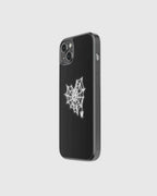 Spider heart glow phone case