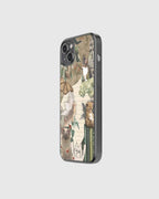 Kitty cat vintage phone case