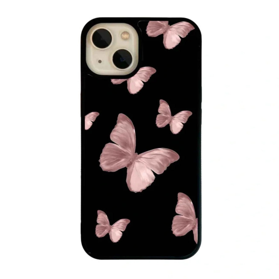 Pink Butterfly Phone Case