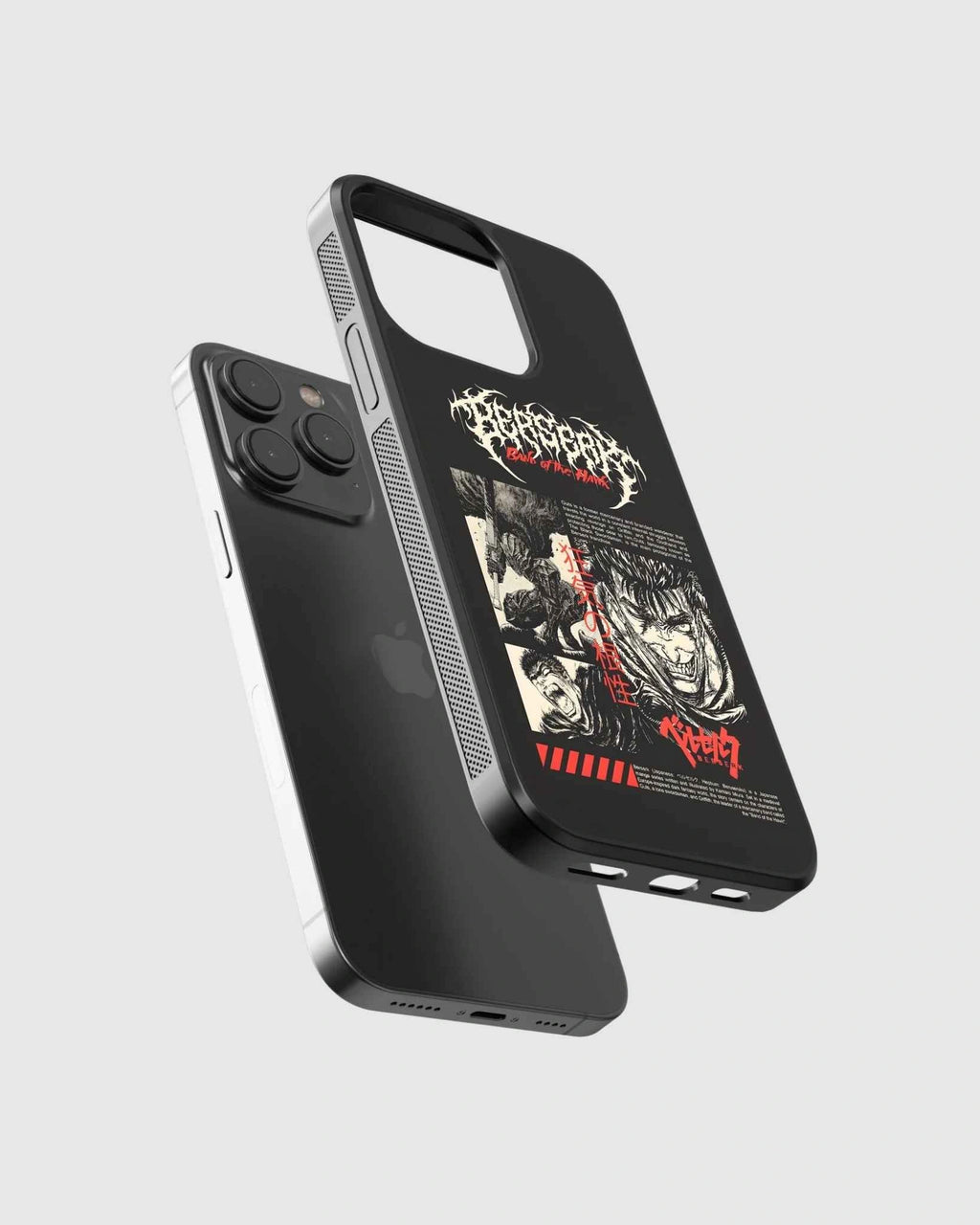 berserk band of the hawk anime phone case