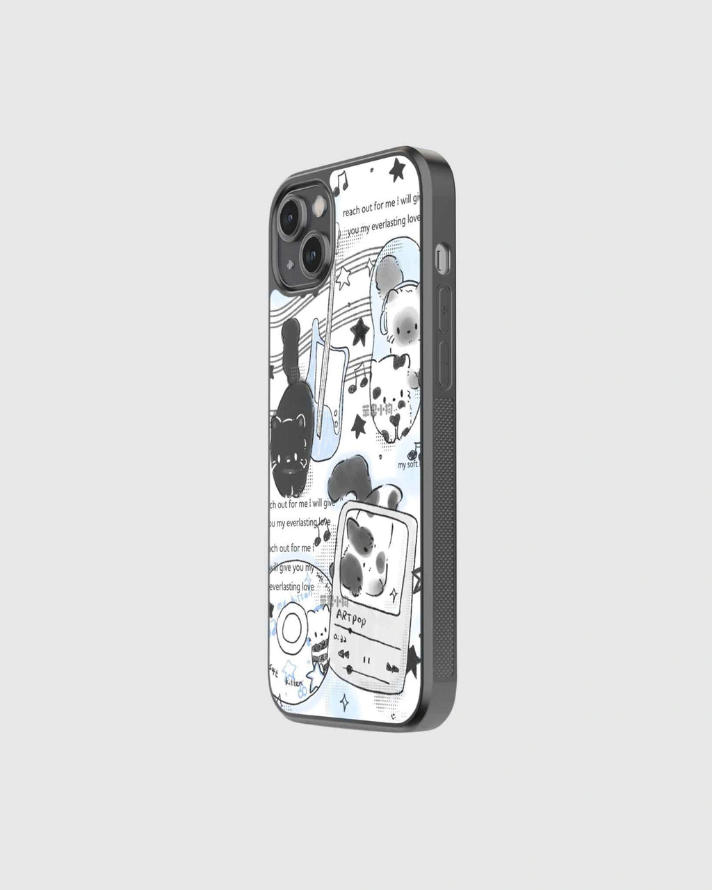 Cute cats pop phone case