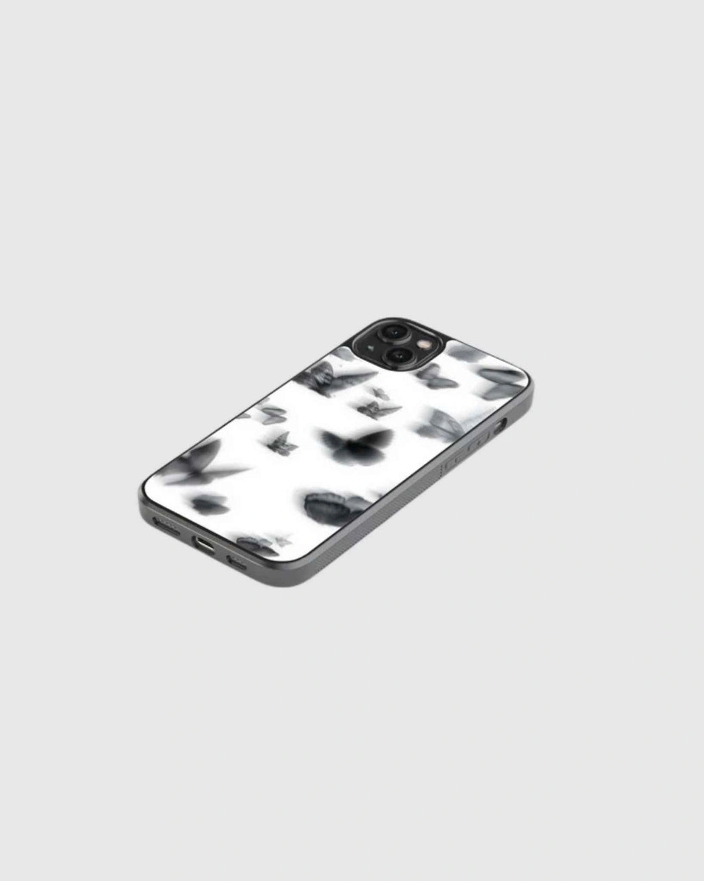 Hazy butterflies phone case