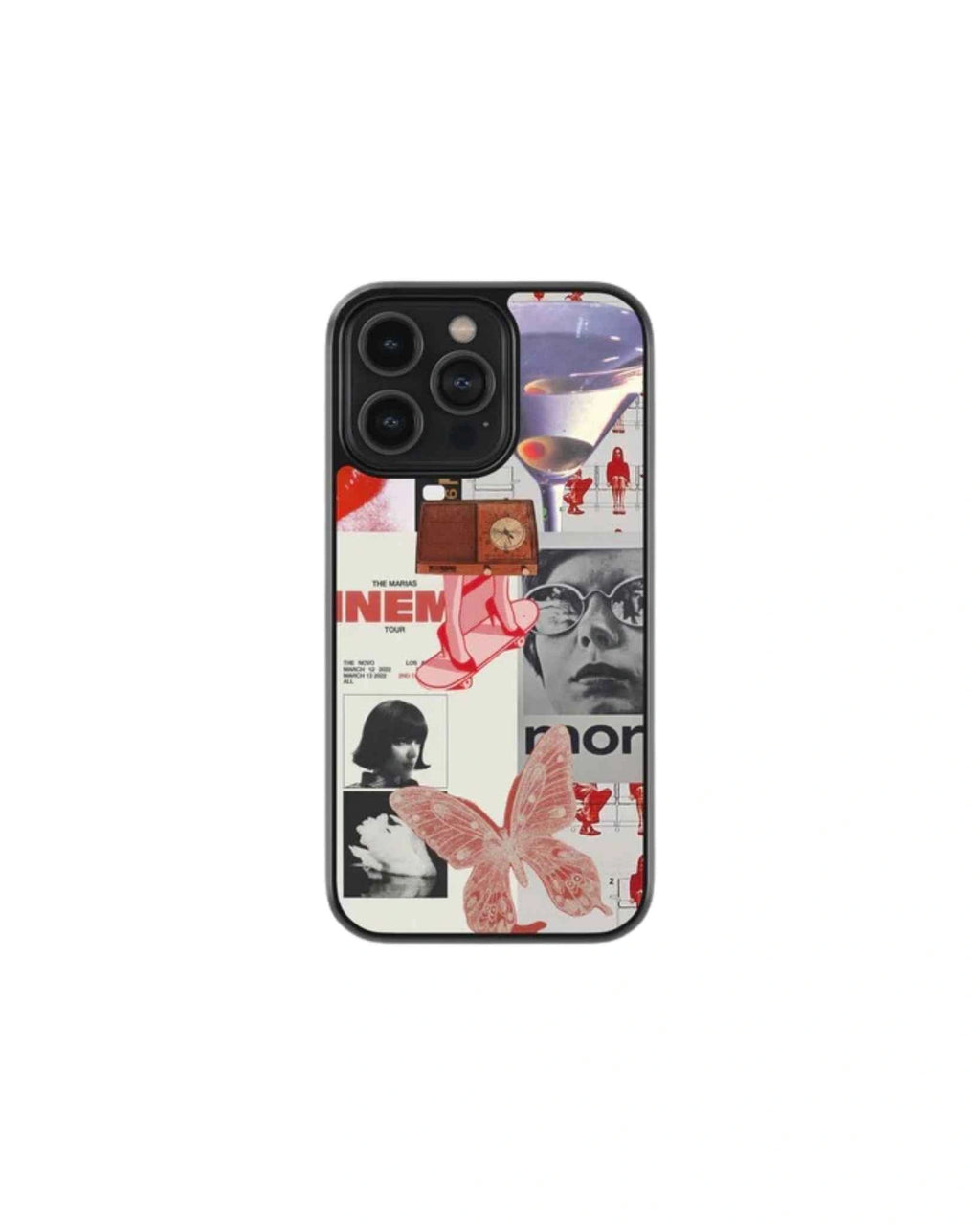 Red aesthetic phone case
