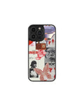 Red aesthetic phone case