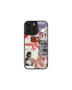 Red aesthetic phone case