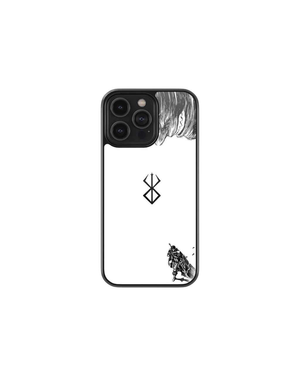 Berserk white symbol phone case