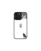 Berserk white symbol phone case