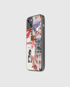 Red aesthetic phone case
