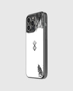 Berserk white symbol phone case