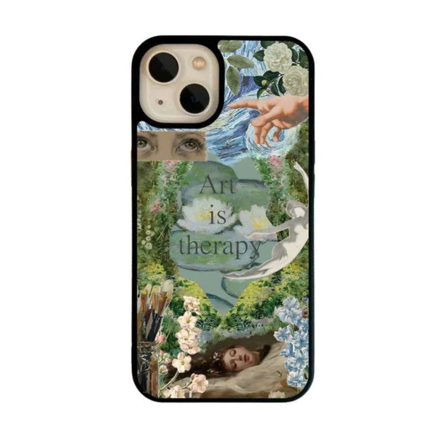 Art is Therapy Phone Case