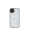 Cherry chekered phone case