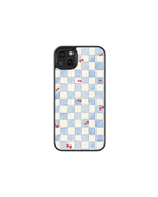 Cherry chekered phone case