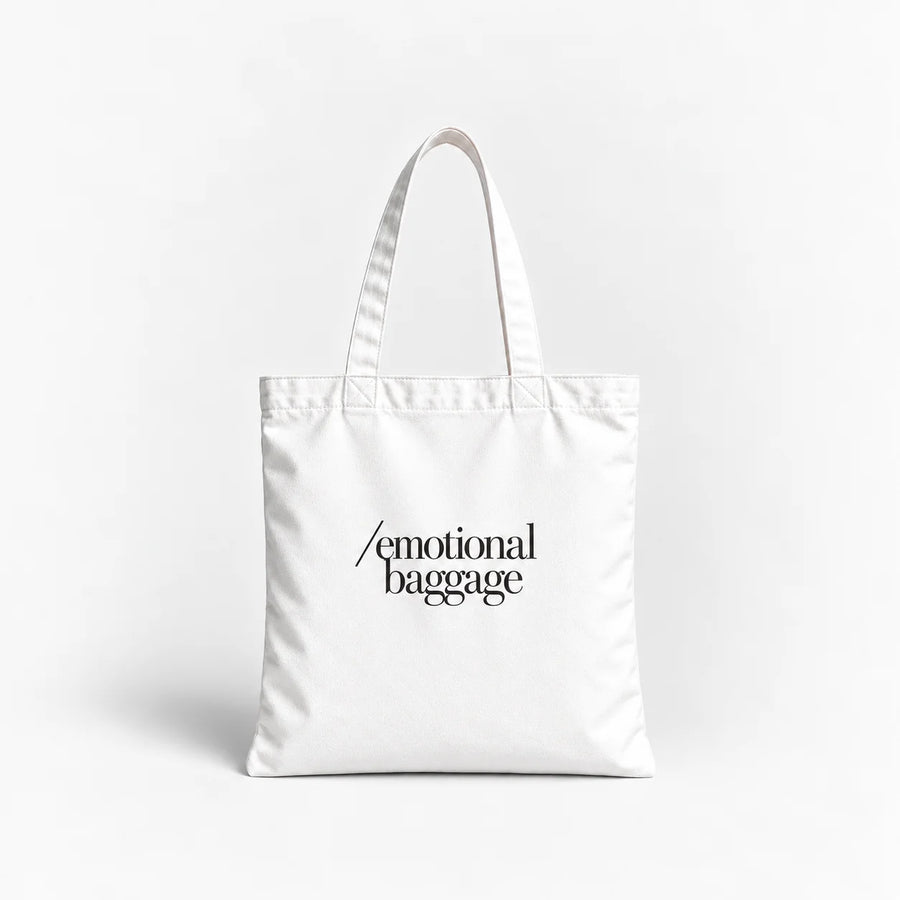 Emotional Baggage Cotton Canvas Tote Bag