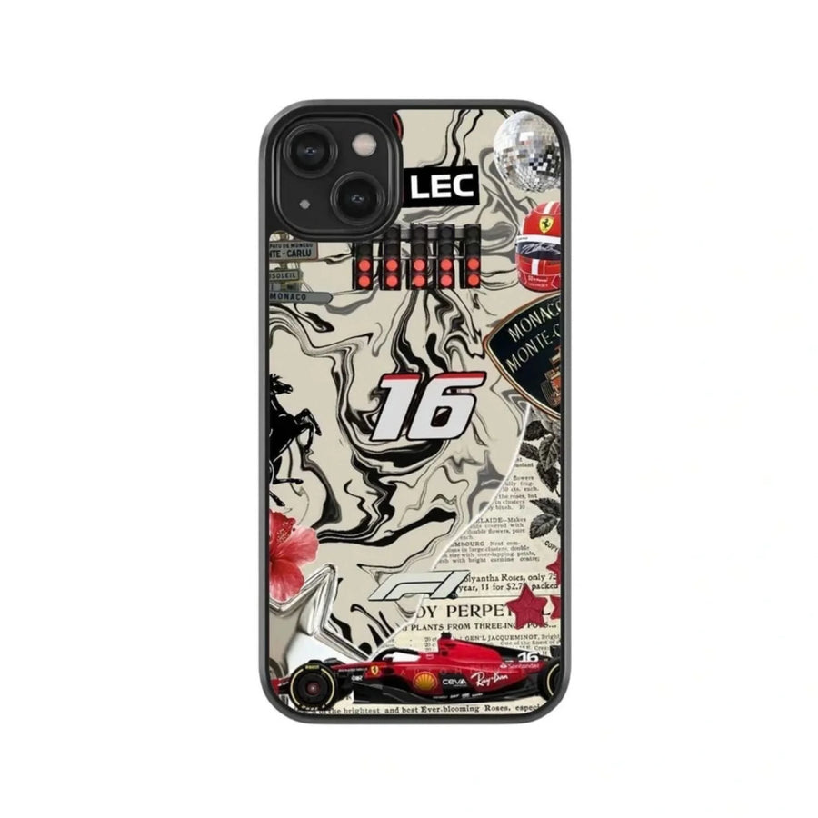 F1 Leclerc Car Phone Case