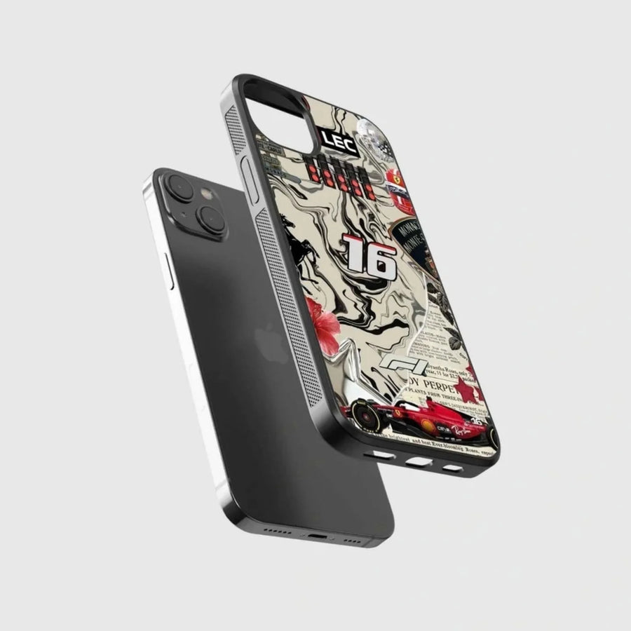 F1 Leclerc Car Phone Case