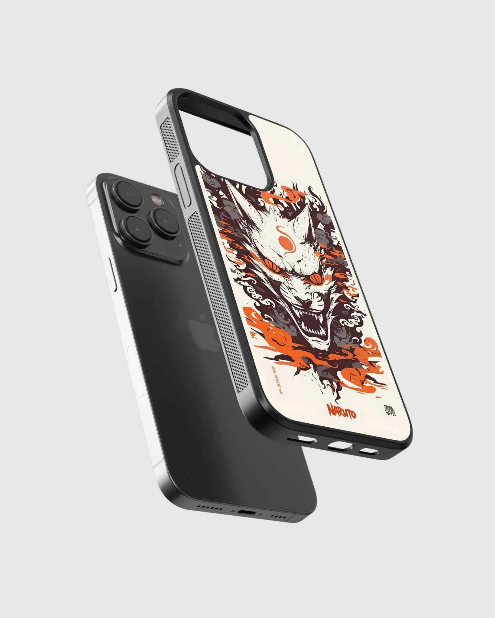 9 tails fox anime phone case