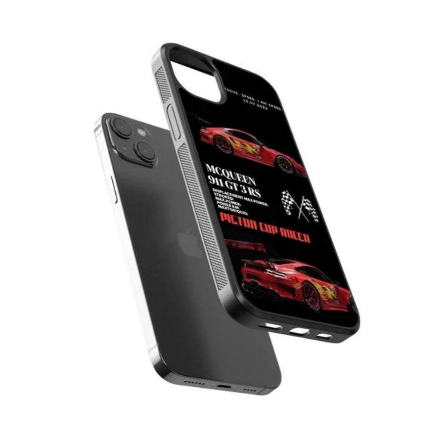 McQueen-Inspired Porsche 911 GT3 RS Phone Case
