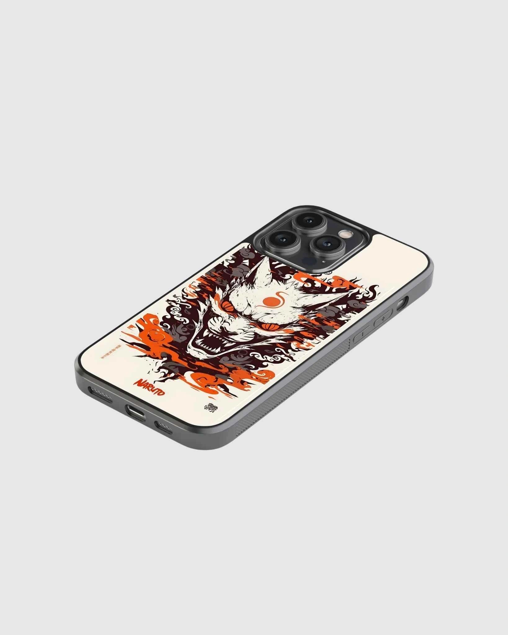 9 tails fox anime phone case