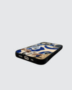 Flower bloom evil eye phone case