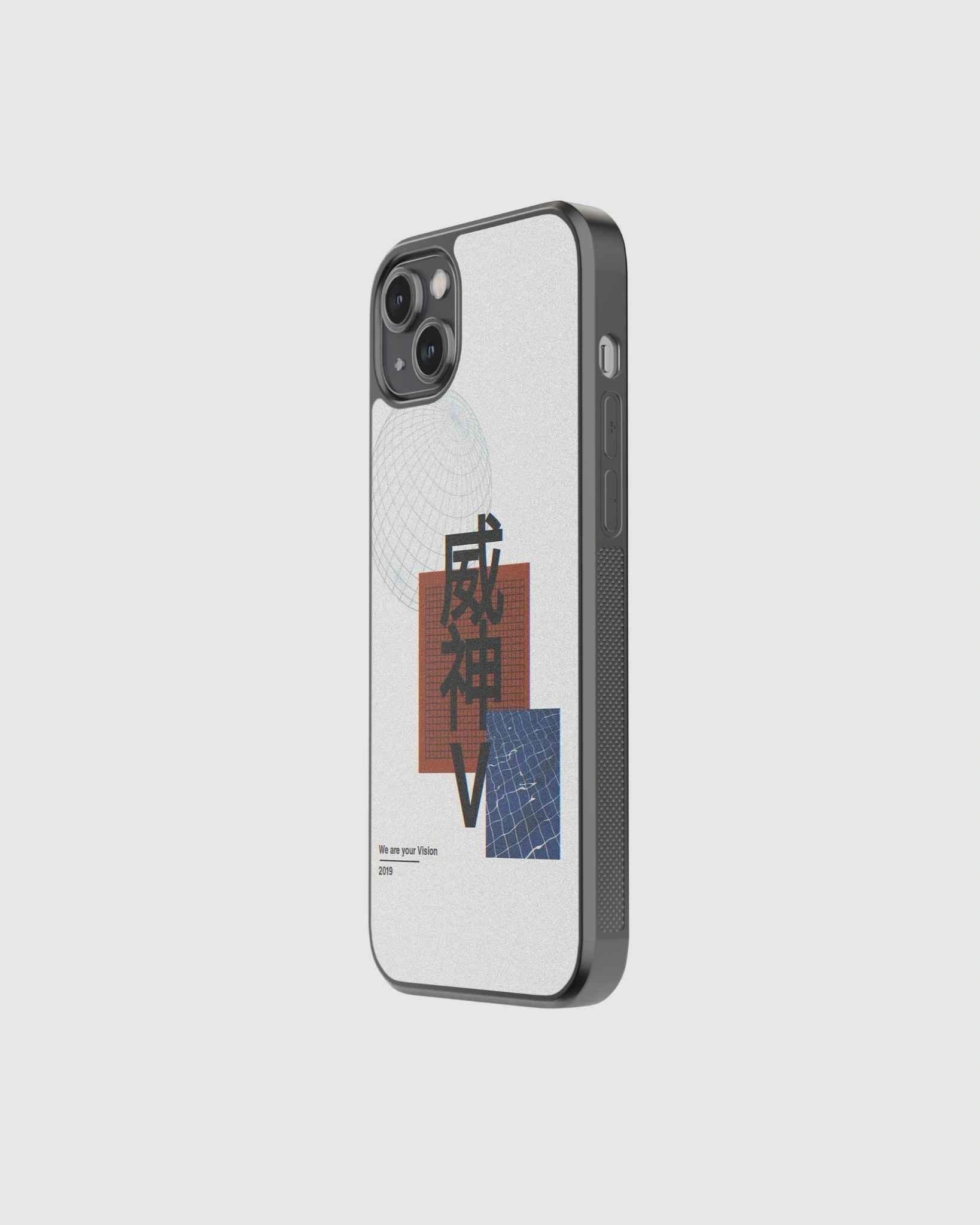 Vision Japanese abstract art phone case