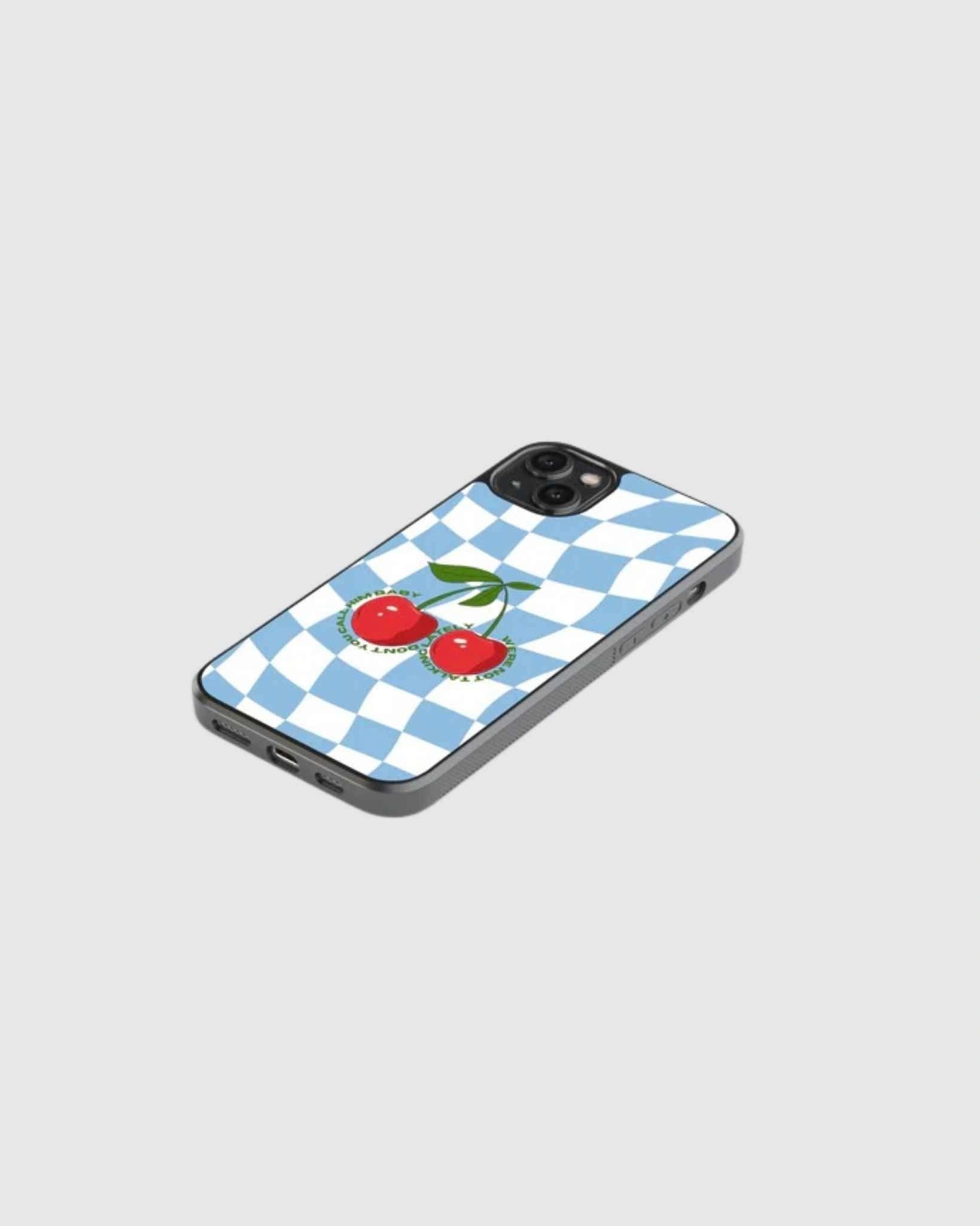 Cheeries Y2K phone case