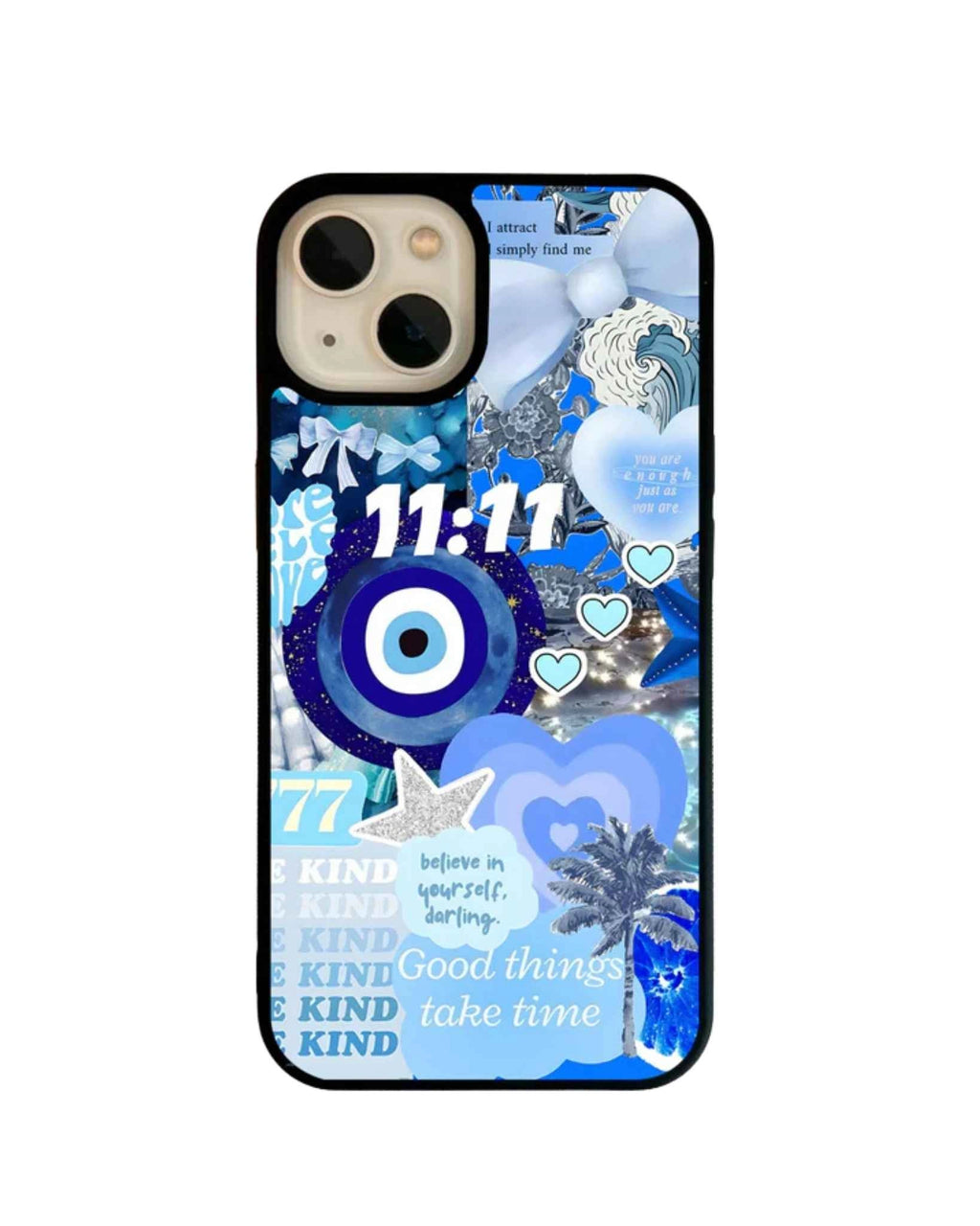 Evil Eye Blue Collage Case