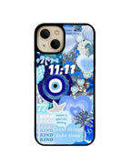 Evil Eye Blue Collage Case