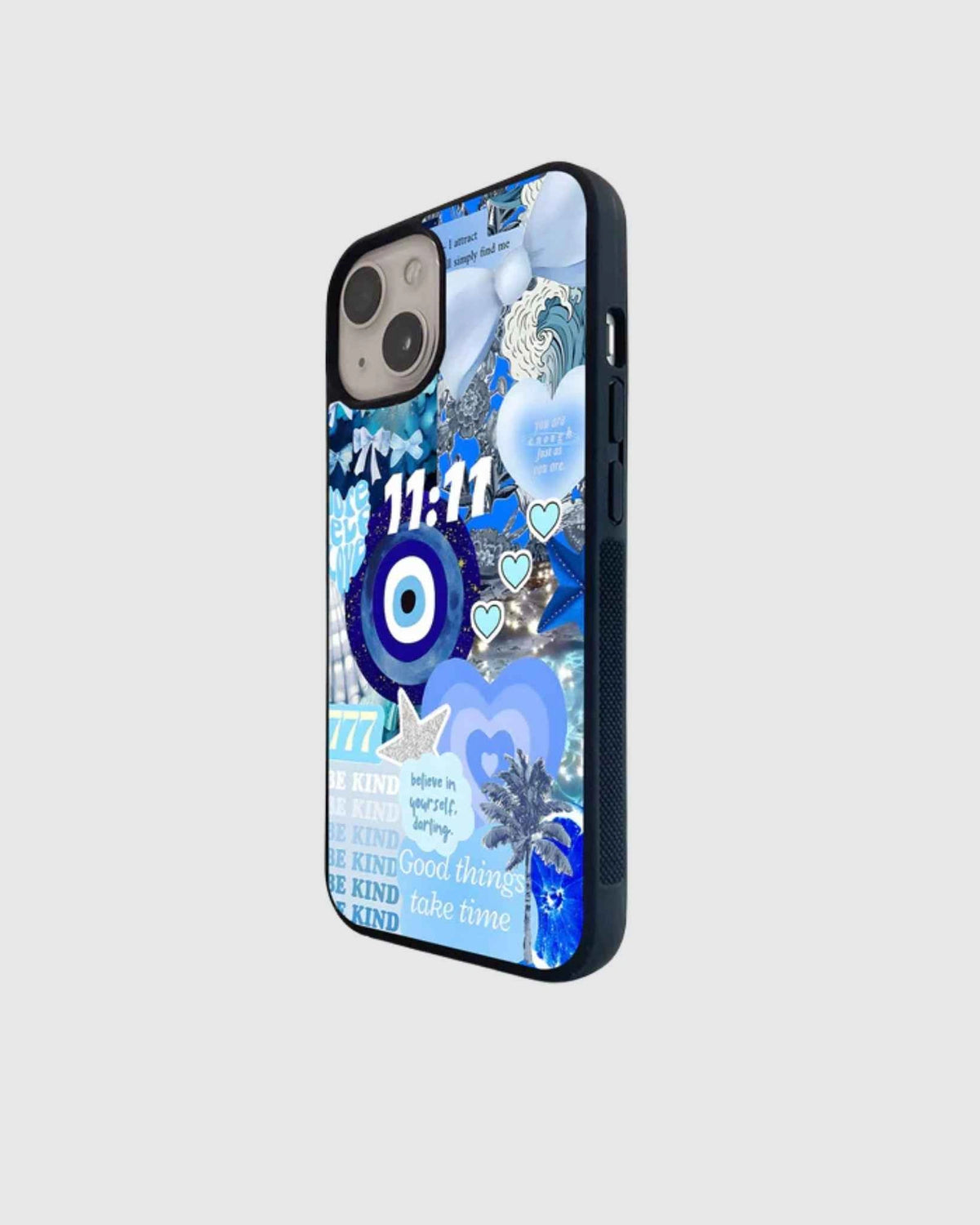 Evil Eye Blue Collage Case