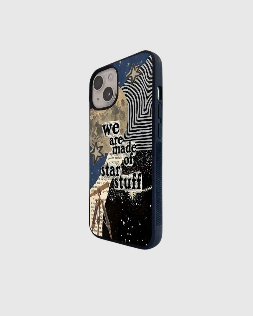 Moon collage star stuff phone case