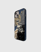 Moon collage star stuff phone case